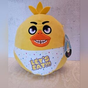 Squishmallows 8" Five Nights at Freddy's, Chica NEW with Tags